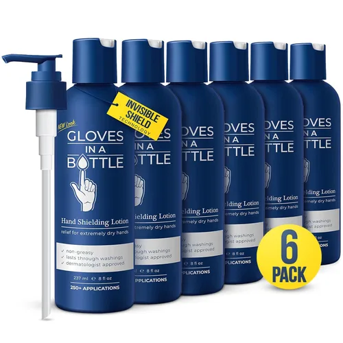 Vista 7 de Gloves in a Bottle Loción protectora para piel seca con picazón, (1 galón)