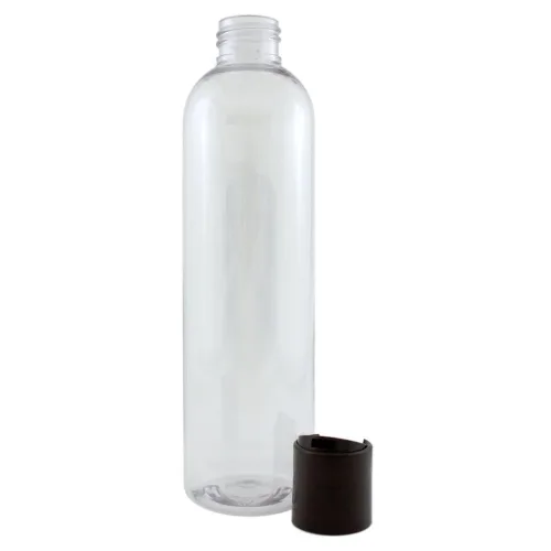 Vista 5 de GreenHealth Botella de plástico transparente de 2 fl oz con tapa de spray negra (individual)
