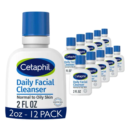 Vista 13 de Cetaphil Lavado Facial, Limpiador Facial Diario para Piel Sensible, Mixta a Grasa, NUEVO Paquete de 2 de 16 oz, Espuma Suave, Sin Jabón
