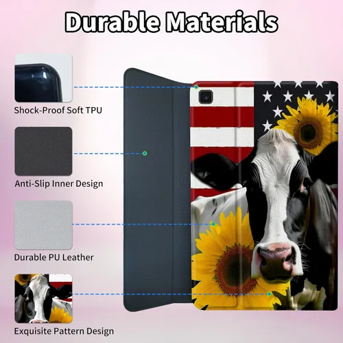 Vista 6 de Funda para Samsung Galaxy Tab S6 Lite 2022/2020 Teclado inalámbrico desmontable y cubierta de cuero PU Funda protectora para Samsung Galaxy Tab S6