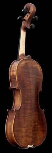 Vista 5 de Sky Mastero Sound 1/2 Tamaño Profesional Hecho a Mano Satén Acústico Violín Estilo Antiguo