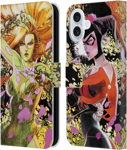 Vista 54 de Head Case Designs Officially Licensed Batman DC Comics Batman #609 Hush Gotham City Sirens Leather Wallet Case Compatible with Apple iPhone 7/8 / SE
