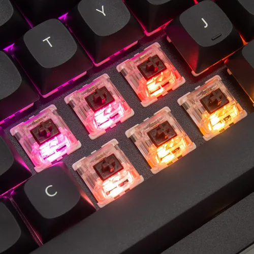 Vista 7 de Keychron Q1 - Versión de perilla de teclado mecánico con cable 75 de diseño QMKVIA programable con interruptor Gateron G Pro marrón intercambiable