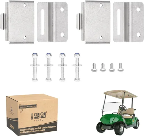 Vista 7 de 10L0L Juego de bisagras de asiento de carrito de golf para Yamaha G&E G29 - Clips de asiento de carrito de golf, bisagras de asiento de repuesto OEM