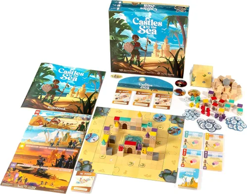 Vista 3 de Castles by the Sea by Brotherwise Games, juego de mesa de estrategia