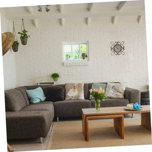 Vista 6 de Reloj de pared silencioso con esfera dorada, decoración de habitación, reloj de pared grande y moderno para el hogar