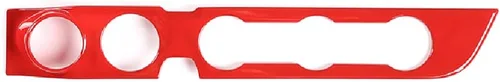 Vista 5 de 2016-2021 para Toyota Tacoma Accesorios de automóvil, consola de salpicadero, interruptor de control de A/C, decoración de panel ABS