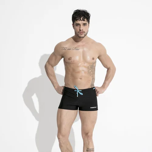Vista 6 de GOGOHOT Traje de baño de nailon para hombre con almohadilla extraíble