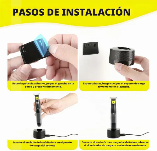 Vista 4 de Base de carga para OneBlade QP2520/QP2530/QP2620/QP2630QP2724/QP2834