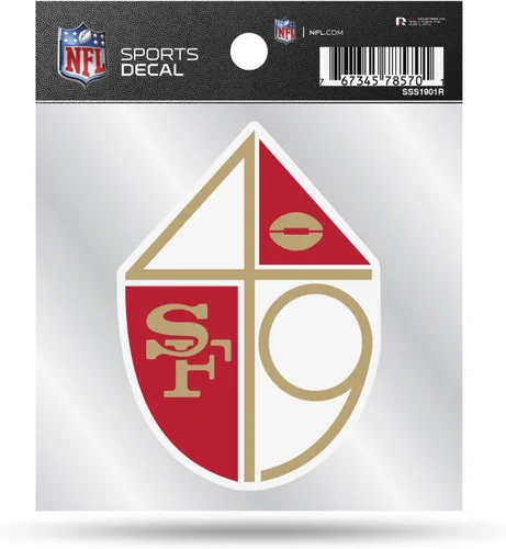 Vista 15 de Rico Industries NFL unisex-adult NFL Retro 4x4 Decal