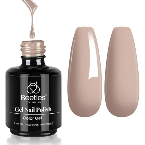 Vista 94 de Beetles - Esmalte de uñas en gel, 1 unidad de 0.5 onzas fluidas (15ml), extracción por remojo, arte de uñas, estética de manicura, bricolaje, curado