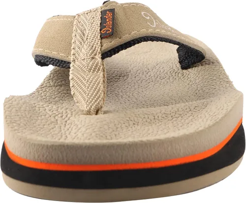 Vista 5 de Islander Sandalias Nomad para hombres y mujeres Sandalias de goma ergonómicas con soporte de arco y amortiguación suave pantuflas casuales