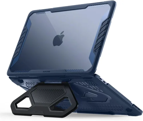 Vista 10 de SUPCASE Funda para MacBook Neo de 13 pulgadas con soporte 2026, color negro