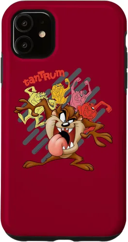 Vista 8 de Funda para iPhone 16 Looney Tunes Tazmanian Tantrum