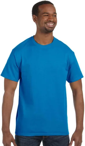 Vista 104 de Gildan Camiseta G500 para hombre Ceniza/baya