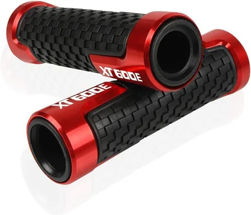 Vista 16 de Empuñaduras de manillar de motocicleta de 78 pulgadas, 0.866 in, agarres de manillar de motocicleta, tapa de extremo para Yamaha XT660E XT660 XT 4