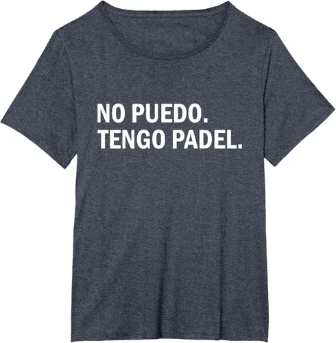 Vista 88 de Camiseta de jugador divertido No Puedo Tengo Padel Hobby