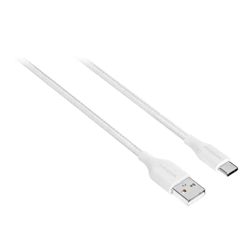 Vista 26 de Insignia Cable trenzado USB-C a USB-C (5 pies, morado claro)