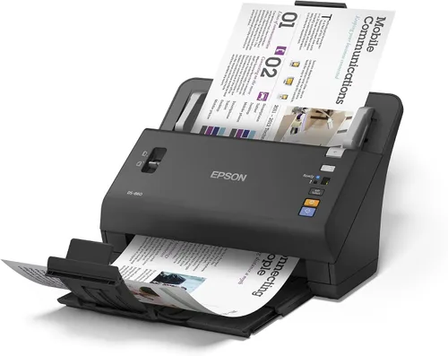 Vista 3 de Epson WorkForce Escáner de documentos a color, con alimentación de hojas automática de hasta 80 hojas (ADF), duplex, de alta velocidad.