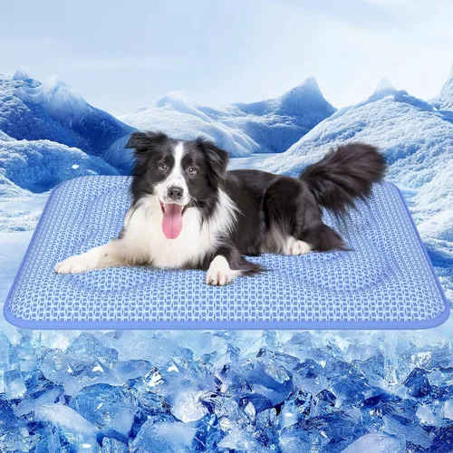 Vista 11 de Rywell - Tapete de enfriamiento reversible grueso para perros para todas Gris