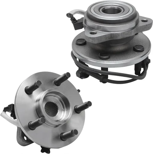 Vista 25 de Detroit Axle - Kit de 2 cubos de rodamiento de rueda delantera para Corolla 2003-2019, Matrix 2003-2013, Celica 2000-2005, Vibe 2003-2008, 1
