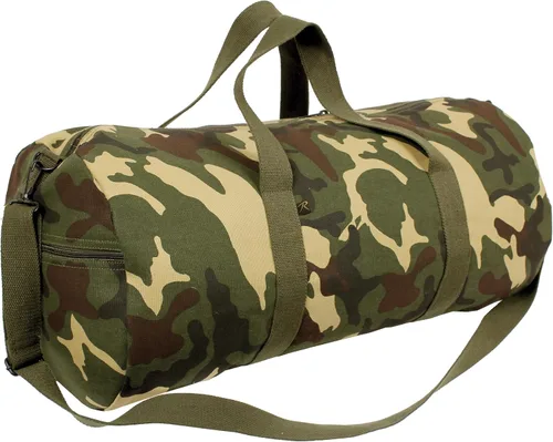 Vista 20 de Rothco Bolsa de Lona de Servicio Pesado para el Hombro Tipo Duffle - Bolsa Resistente de Equipo de Gimnasio y Viaje Gris carbón