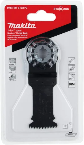 Vista 2 de Makita B-67072 Hoja de inmersión Starlock de 1-1/4" (BiM), 14TPI