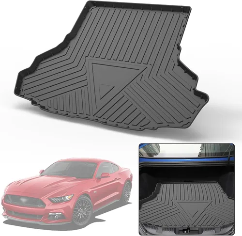Vista 11 de Elsetyler Revestimiento de carga para viaje 2021 – TPO negro para todo tipo de clima, resistente al agua, bandeja de carga trasera, protector