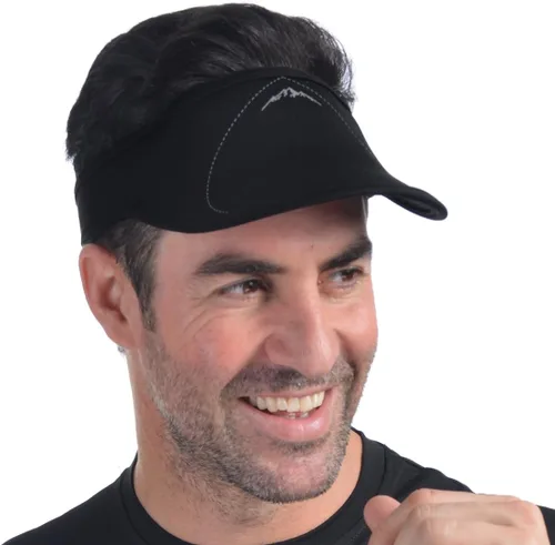 Vista 6 de Ushake - Visera deportiva para hombre o mujer, para golf, tenis, correr, trotar, senderismo