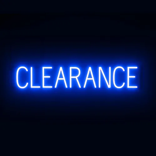 Vista 38 de SpellBrite Letrero de venta para empresas Señales relacionadas con la venta con aspecto de neón, luces LED blancas 16.3 x 6.3 pulgadas Blanco