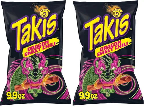 Vista 30 de Takis Blue Heat edición limitada, paquete de 2