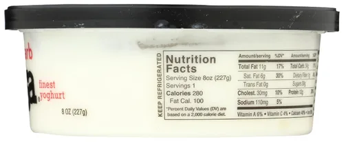 Vista 7 de Noosa Yogur, Fresa y Ruibarbo, 8 oz