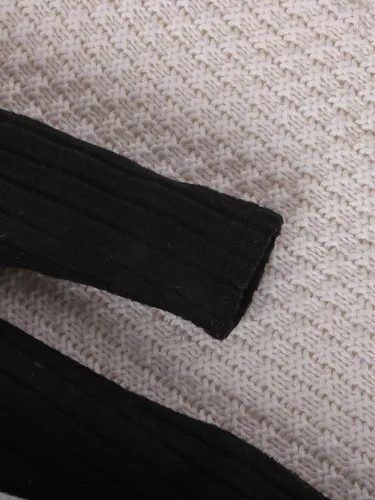 Vista 9 de Vestidos para niñas, Juego de 3 vestidos para niñas pequeñas de manga larga de color sólido, elegantes y casuales, con diseño acanalado, talla 2-8
