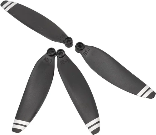 Vista 2 de Pilipane Hélices de 2.5 pulgadas para E88 E58 RC Drone Quadcopter repuesto cuchillas de repuesto de bajo ruido