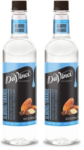 Vista 75 de DaVinci Gourmet - Jarabe de nueces de macadamia sin azúcar, 25.4 onzas líquidas (paquete de 4)