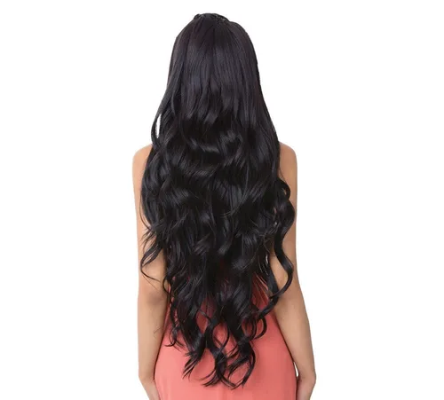 Vista 6 de Es una peluca 100% de mezcla de cabello humano 360 peluca de encaje frontal circular - LACE ADIRA - 2
