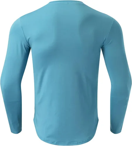 Vista 50 de Camisas de compresión atléticas de manga larga para hombre, capa base, camisa de entrenamiento atlético, camisas de compresión, camisetas deportivas