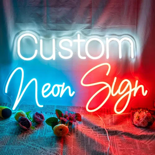 Vista 11 de Letrero de neón LED personalizado, regulable, luz de neón personalizada para decoración de pared de dormitorio, boda, fiesta de cumpleaños, bar