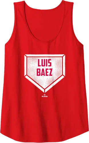 Vista 5 de Home Plate Gameday Luis Baez Prospect Baseball Fan Gear Tank Top