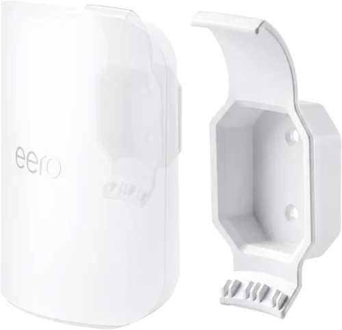 Vista 9 de Soporte de montaje en pared para eero 7 router Mesh Wi-Fi System – Sin cables desordenados, soporte de pared para extensor eero 7, soporte