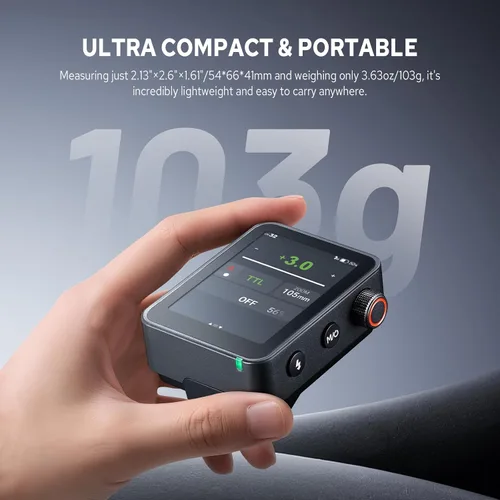 Vista 8 de GODOX X3 Pro S X3Pro-S TTL - Disparador de flash inalámbrico para Sony, transmisor de flash con pantalla táctil inalámbrica de 2.4G, compatible
