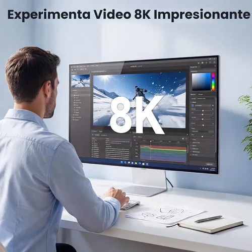 Vista 6 de Cable Matters Kit Combo de Adaptador USB-C de Ángulo Recto de 40Gbps, Hasta [Video 4K@240Hz, Carga de 240W, Transferencia de Datos de 40Gbps]