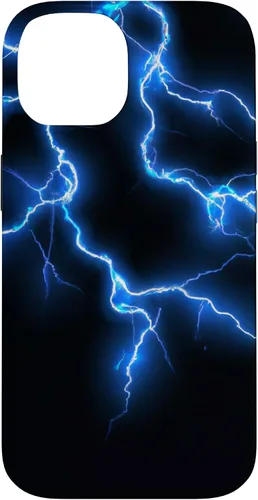 Vista 4 de Blue Lightning Storm Funda para iPhone 17