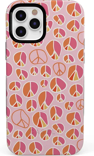 Vista 43 de Casely Funda para iPhone 12 Pro Max Always Vibing Retro Diseño protector audaz Diseño compatible con MagSafe