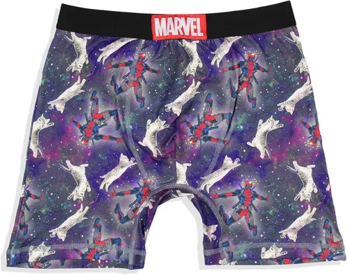 Vista 2 de Marvel - Paquete de 2 calzoncillos para hombre con símbolo de gato
