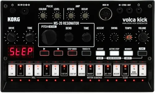 Vista 7 de Korg Volca FM2 Sintetizador Digital con 6 voces y secuenciador de 16 pasos