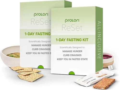 Vista 8 de Kit de ayuno Prolon de 1 día para reinicio Ayuno con alimentos Apoya el envejecimiento saludable y el control de peso Comidas y snacks bajos