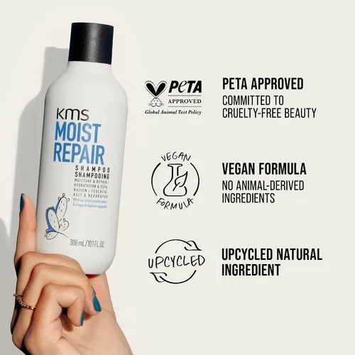 Vista 12 de KMS MoistRepair Shampoo Deep Moisture & Repair, Sulfate-Free