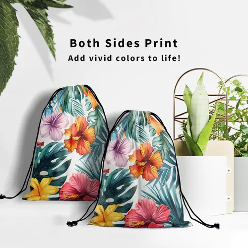 Vista 133 de Bolsa de agarre de gimnasia de piel de animal, bolsa de gimnasia con cordón ajustable, bolsa de cuerda para fauna silvestre, Mariposas Galaxy