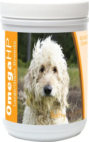 Vista 173 de Healthy Breeds Affenpinscher Omega HP - Masticables suaves para piel y pelaje, 60